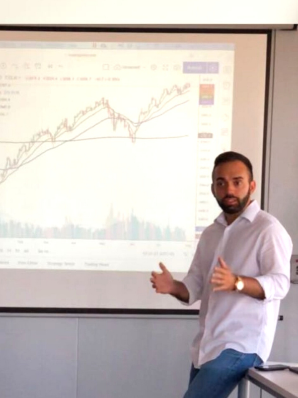 Elie Farage trading in stock market
